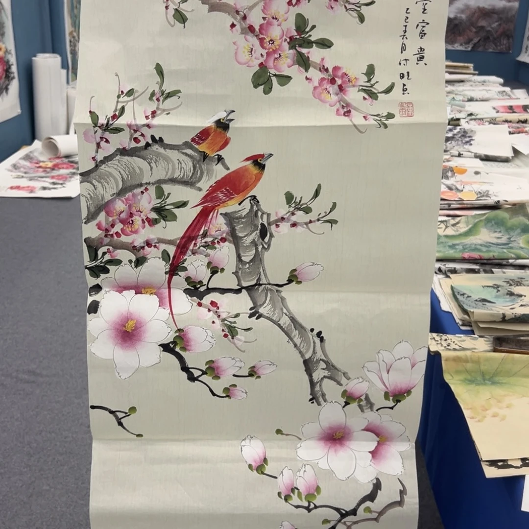 国画国画纯手绘作品