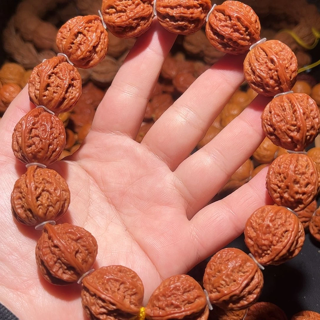 手串文玩核桃粗筋麻花24