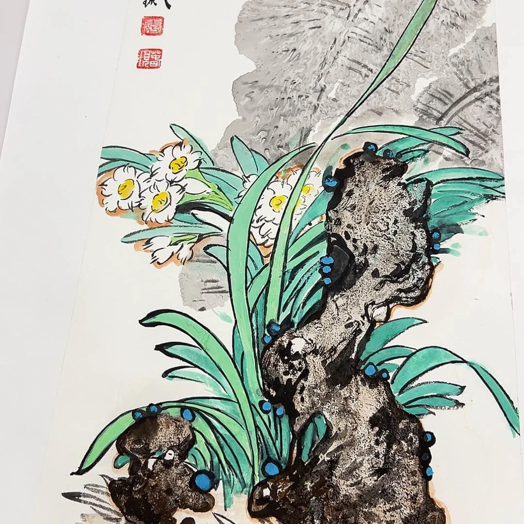 国画李春现展览原作