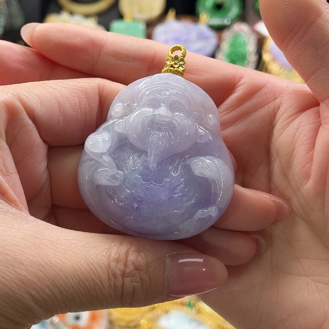 翡翠未镶嵌颈饰代编织