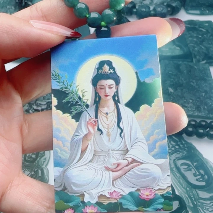 翡翠未镶嵌颈饰多样性发货天然A货翡翠