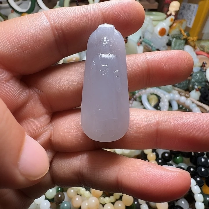 和田玉（青白玉）未镶嵌颈饰