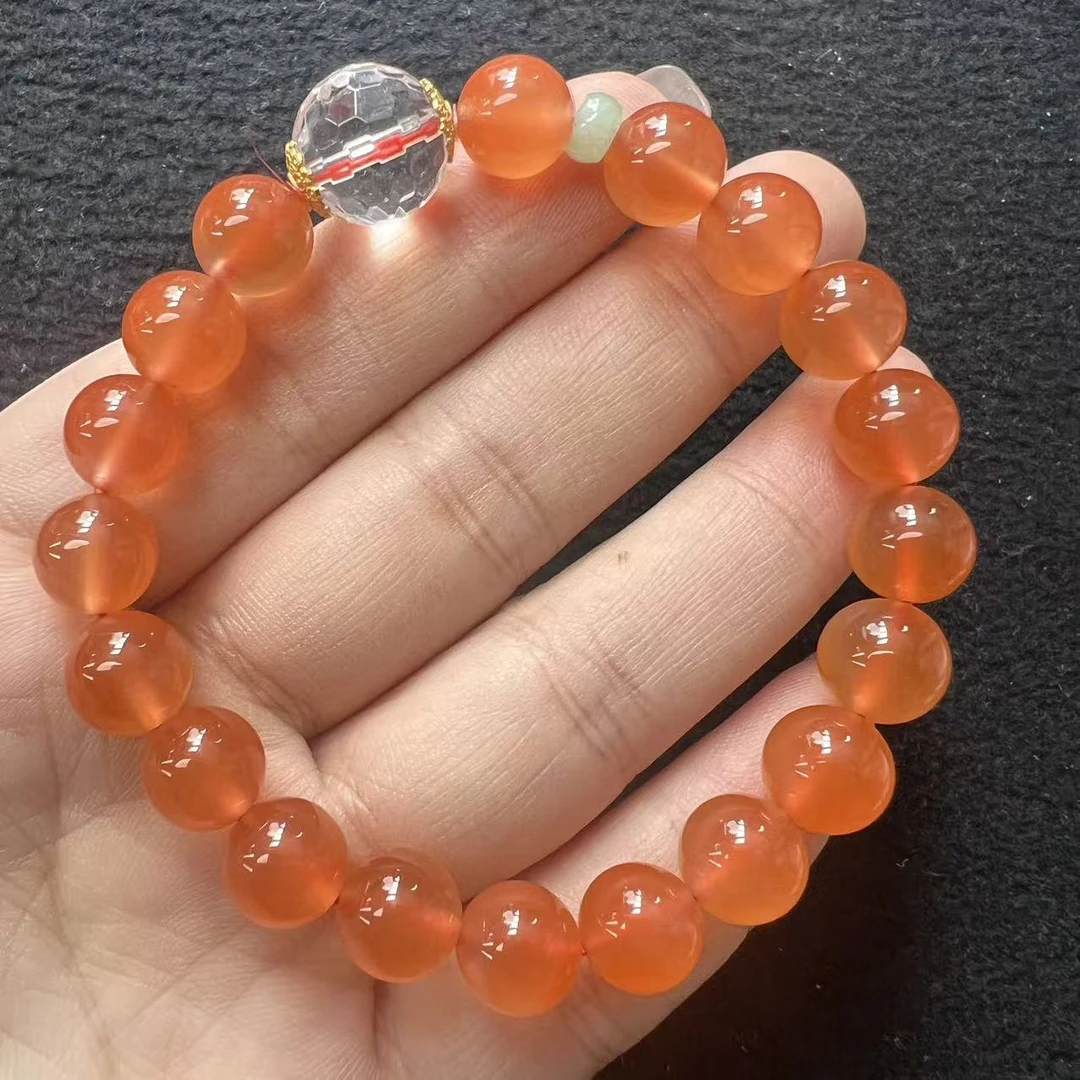 【玉经纶】175877/Q55-南红手串-多样性发其一