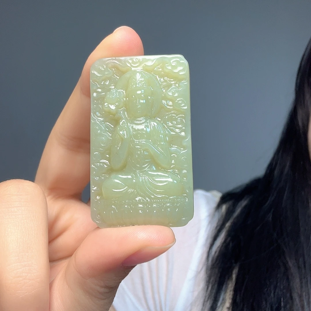 和田玉（糖玉）未镶嵌颈饰