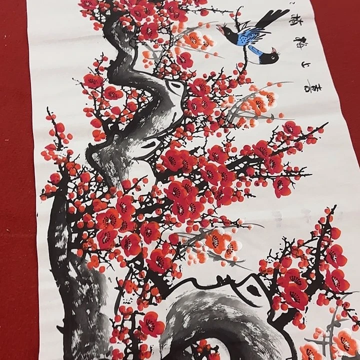 国画纯手绘作品展示作品