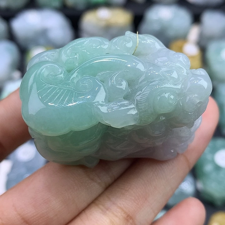 翡翠未镶嵌颈饰天然缅甸翡翠
