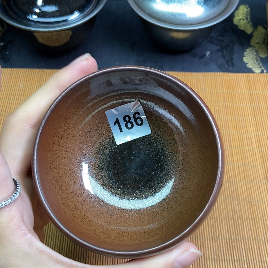 茶盏伊伊建窑建盏茶器186