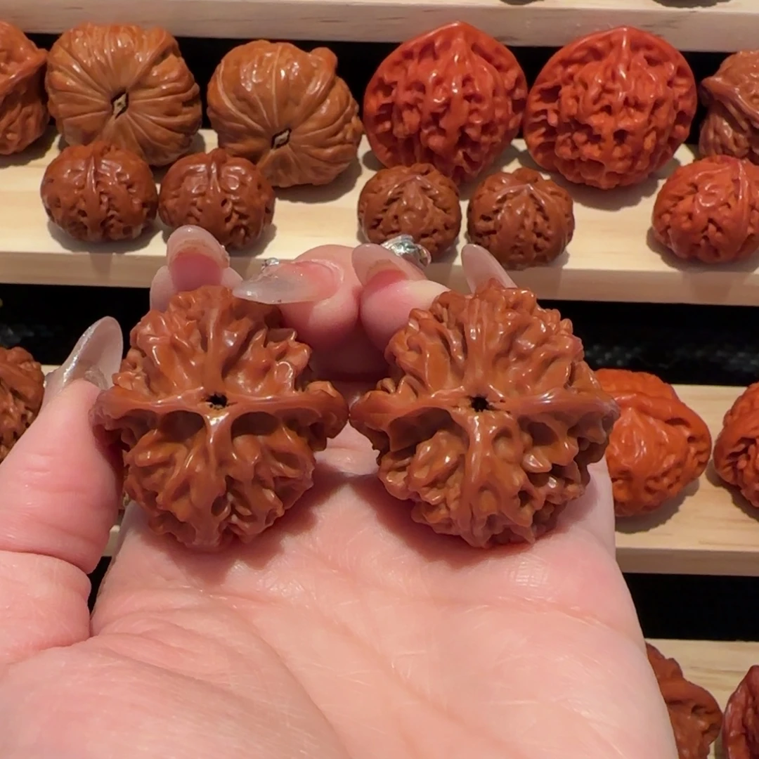 吊坠文玩核桃苹果园36精品0093