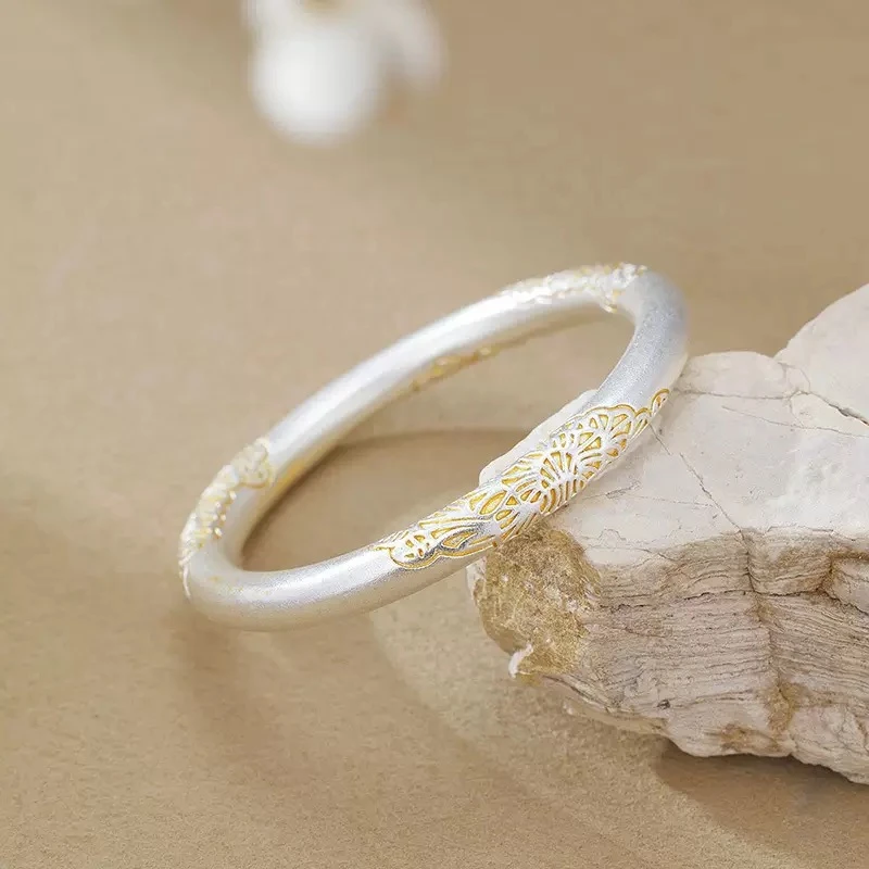 古法大克重金叶银闭口款