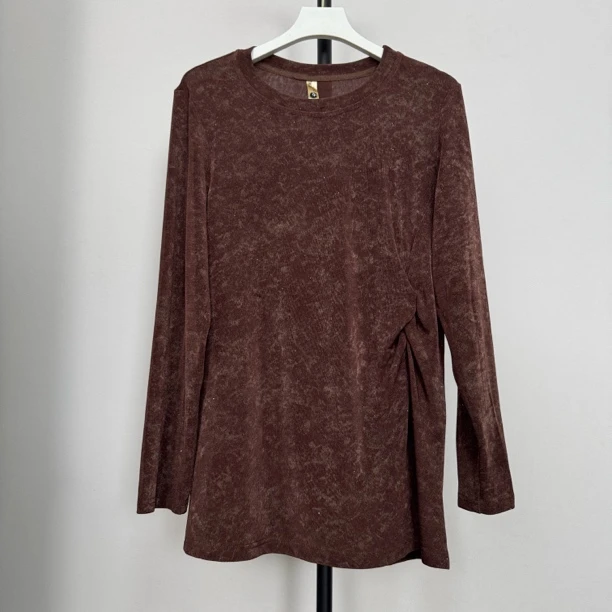 112冰丝休闲网纱弹力打底（衣长67厘米）