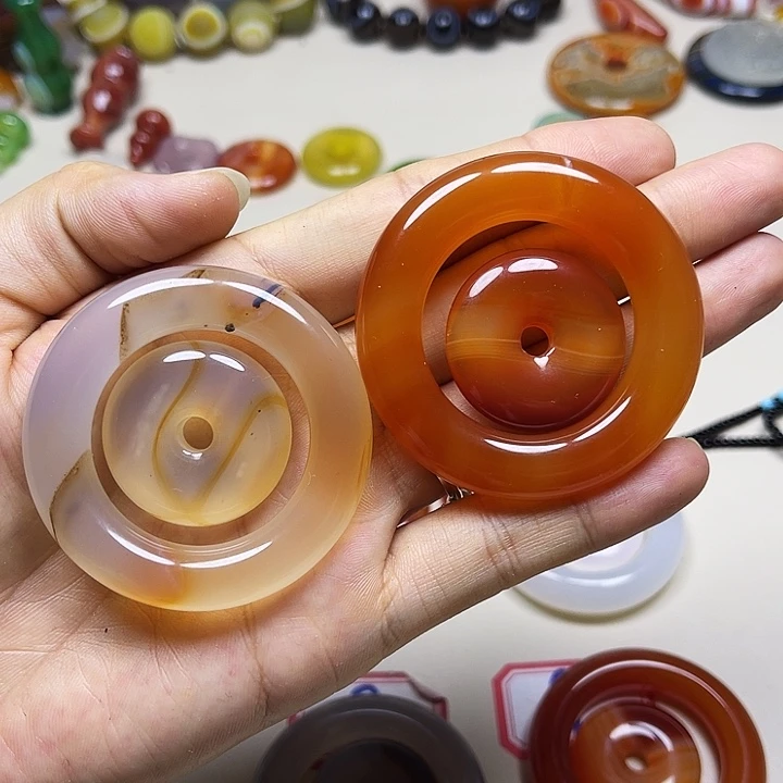 *****玛瑙/玉髓未镶嵌颈饰