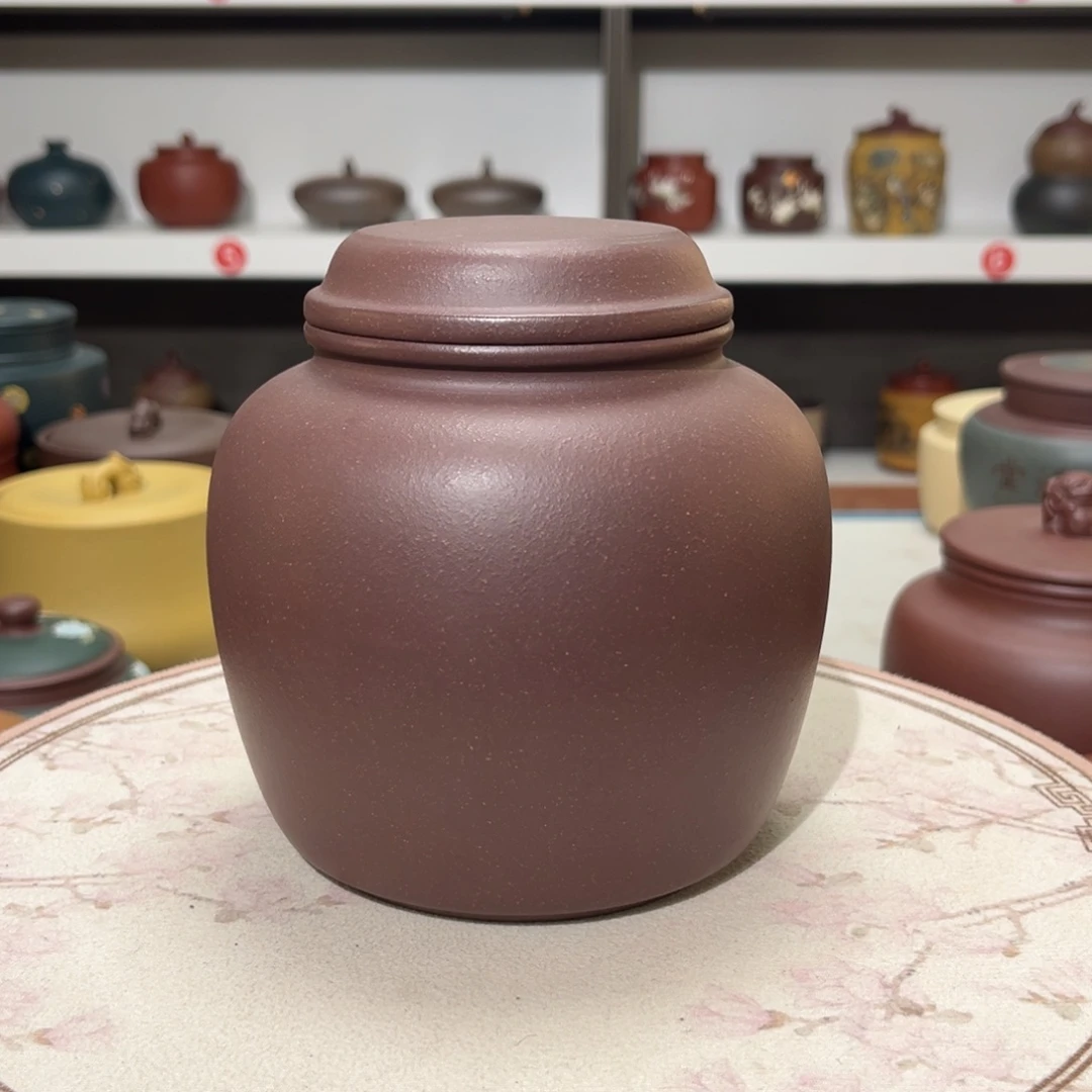 紫砂茶叶罐紫砂罐