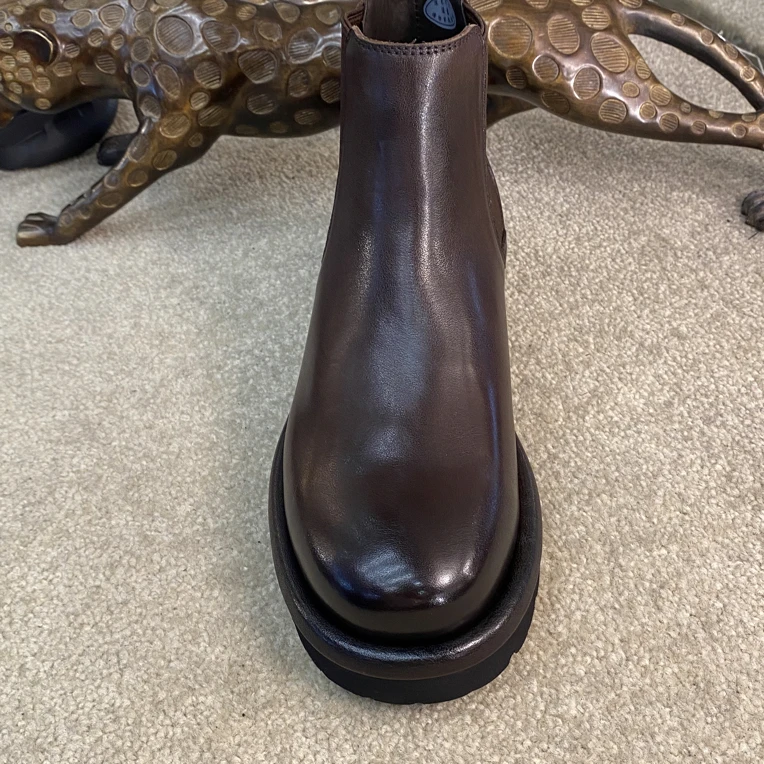 广州2025秋冬季新款切尔西双层牛皮高品质男士短靴L3192-2B