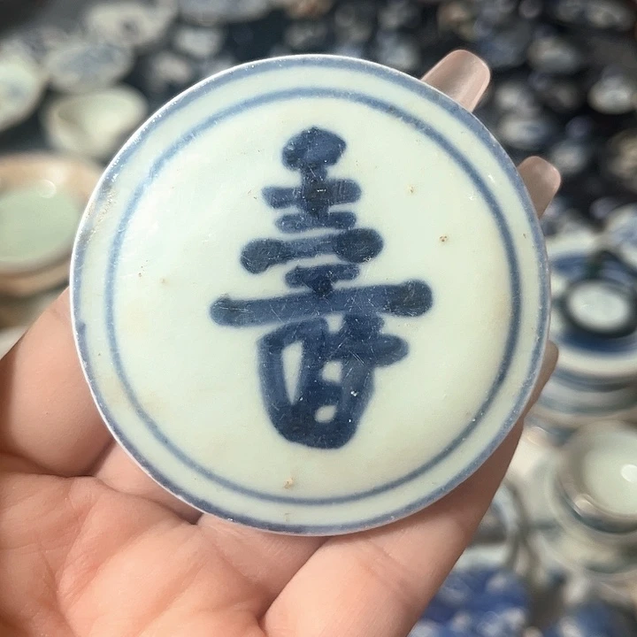 瓷片瓷片茶托喝茶非常不错