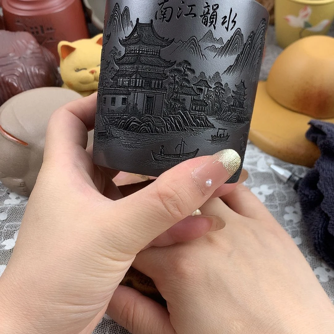 茶杯紫砂高端主人杯