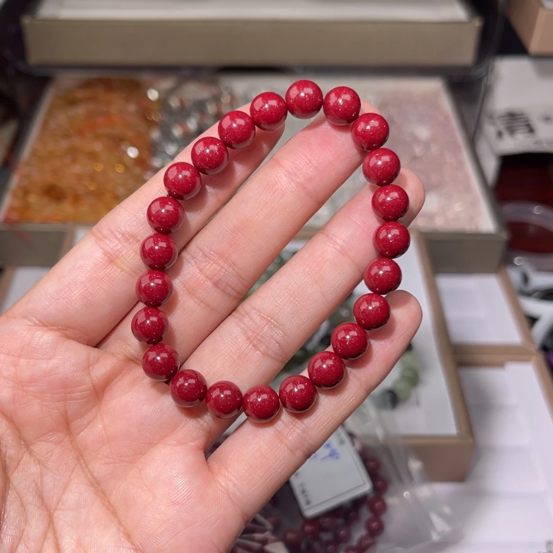 水晶手链未镶嵌 紫金砂024