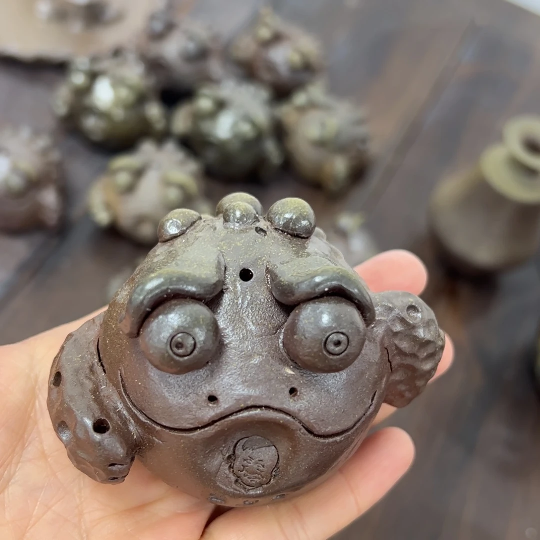 贵台龙窑柴烧茶壶A48