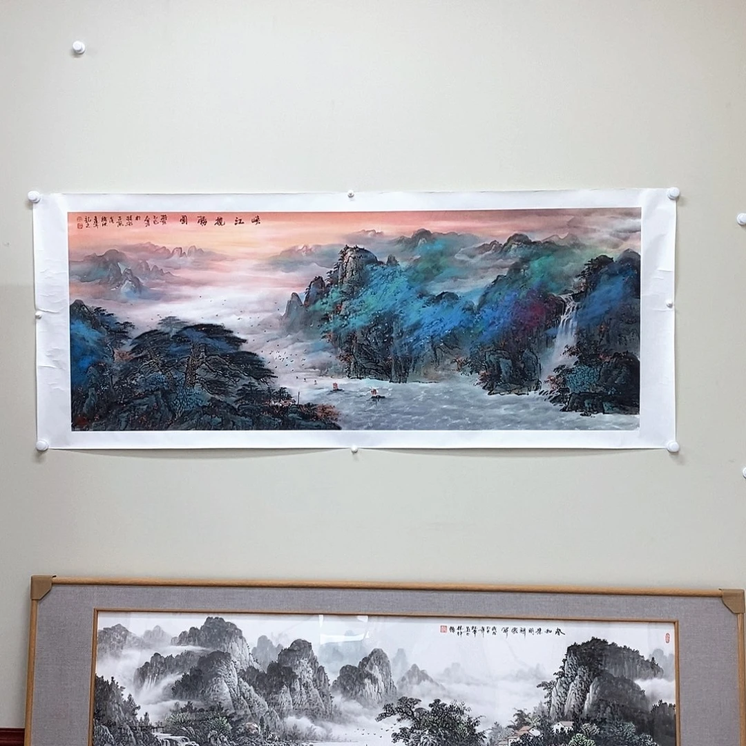 用***6国画张绪洪小六尺精品佳作