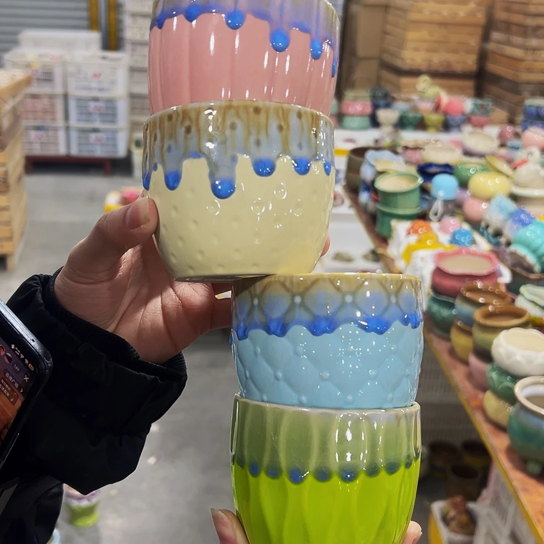 陶瓷口径9高度8 福利款多肉花盆