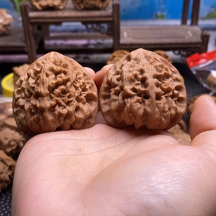 吊坠文玩核桃野牛44