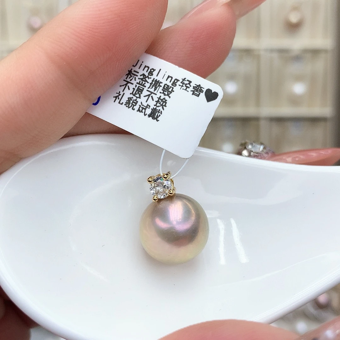 淡水珍珠合金颈饰