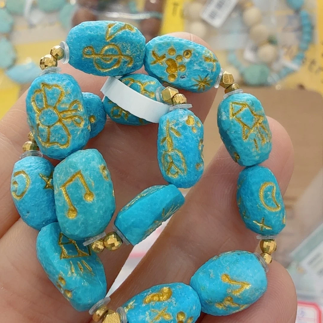 绿松石未镶嵌珠宝奇石