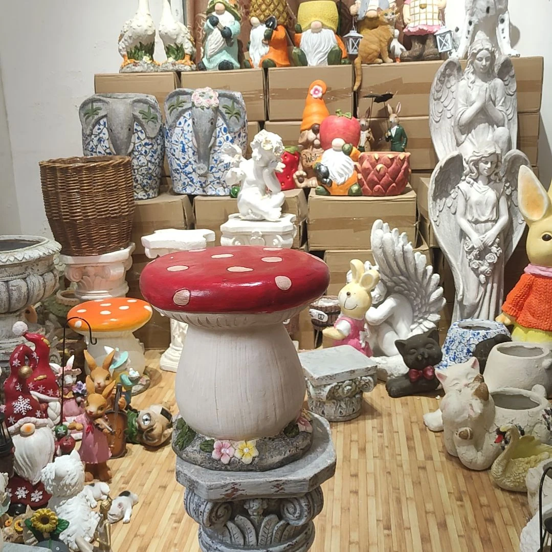 合成树脂氧化镁红色蘑菇凳子