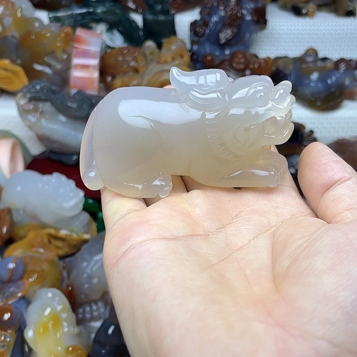 玛瑙/玉髓饰品未镶嵌朝*关