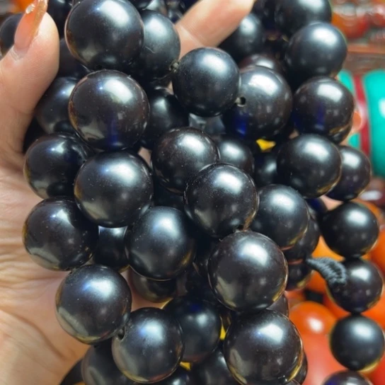 琥珀手串未镶嵌忠*蜜蜡