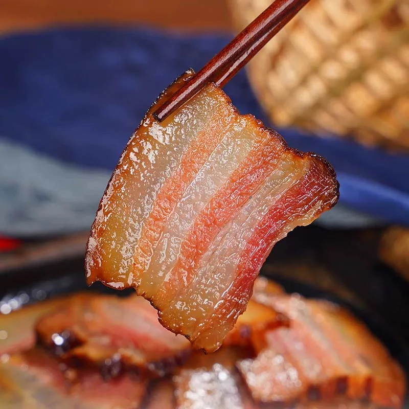 买1斤送1斤 土猪五花腊肉 默认切小块 助农 专属