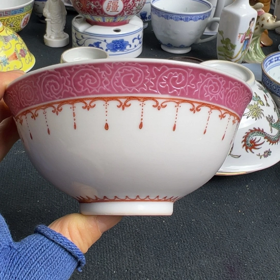 碗用****5景德镇陶瓷粉彩