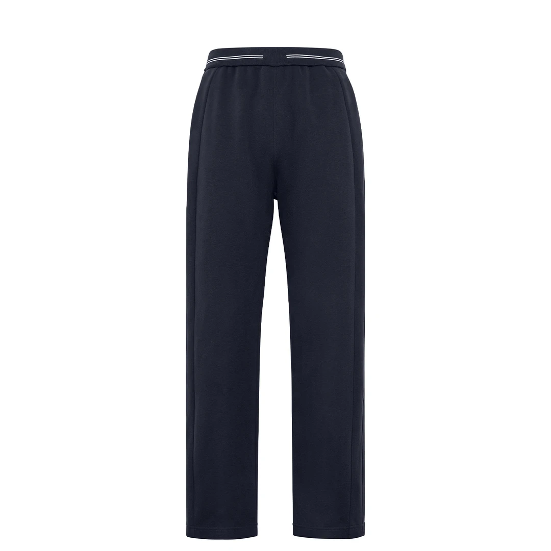 休闲裤男款2025秋冬新款直筒裤子男生百搭透气加厚垂感阔腿长裤男