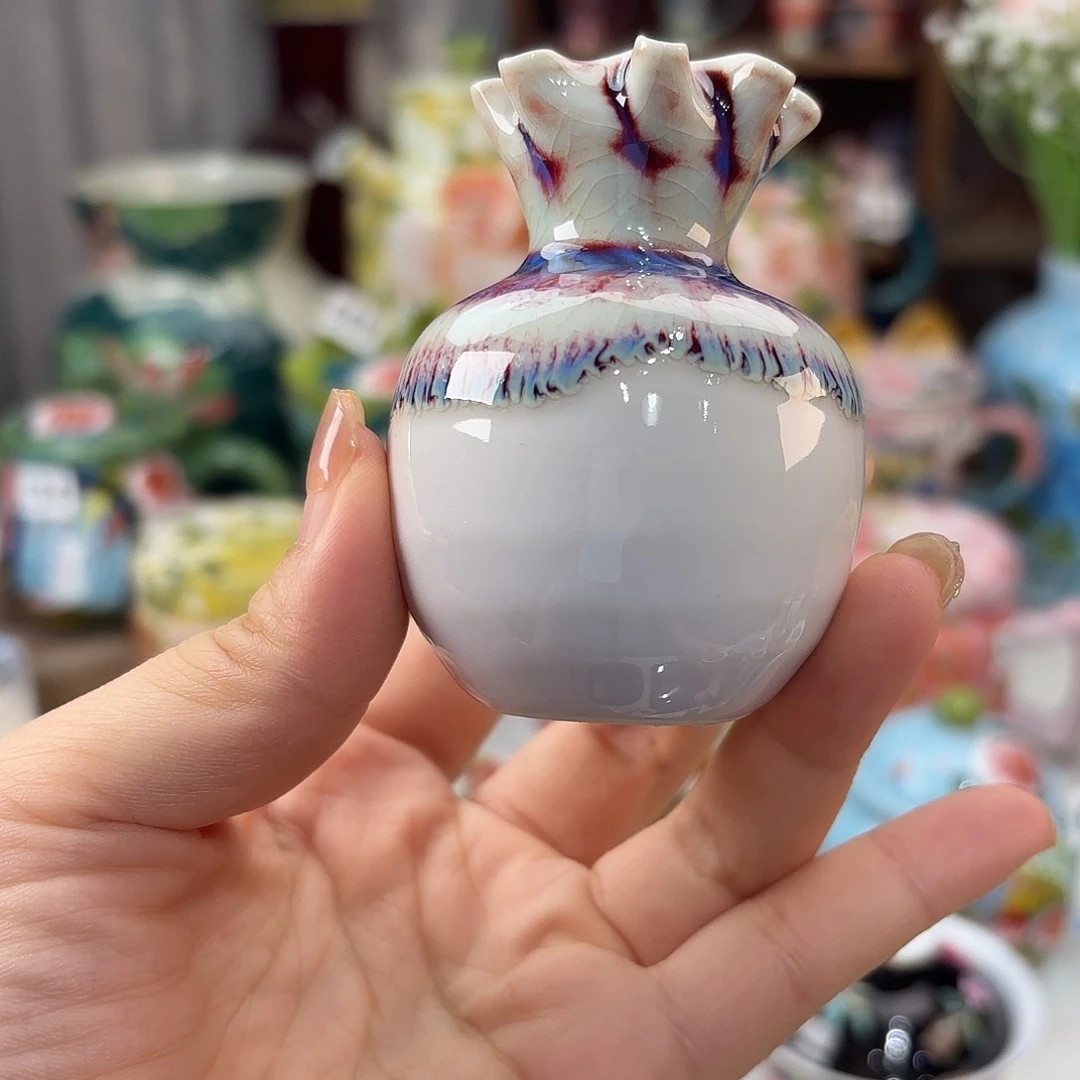 景德镇手绘高温釉下彩陶瓷茶具