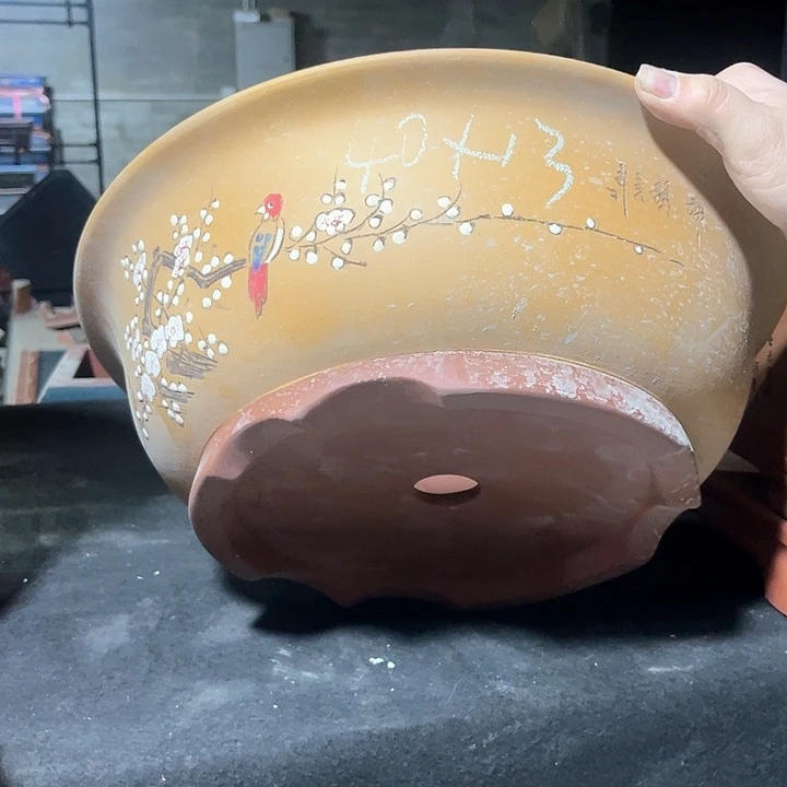 紫砂花盆王*良紫砂等传统