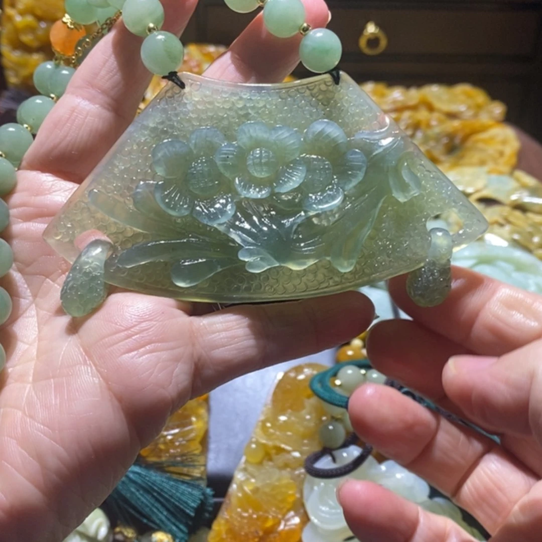 【闪购商品】岫玉毛衣链未镶嵌