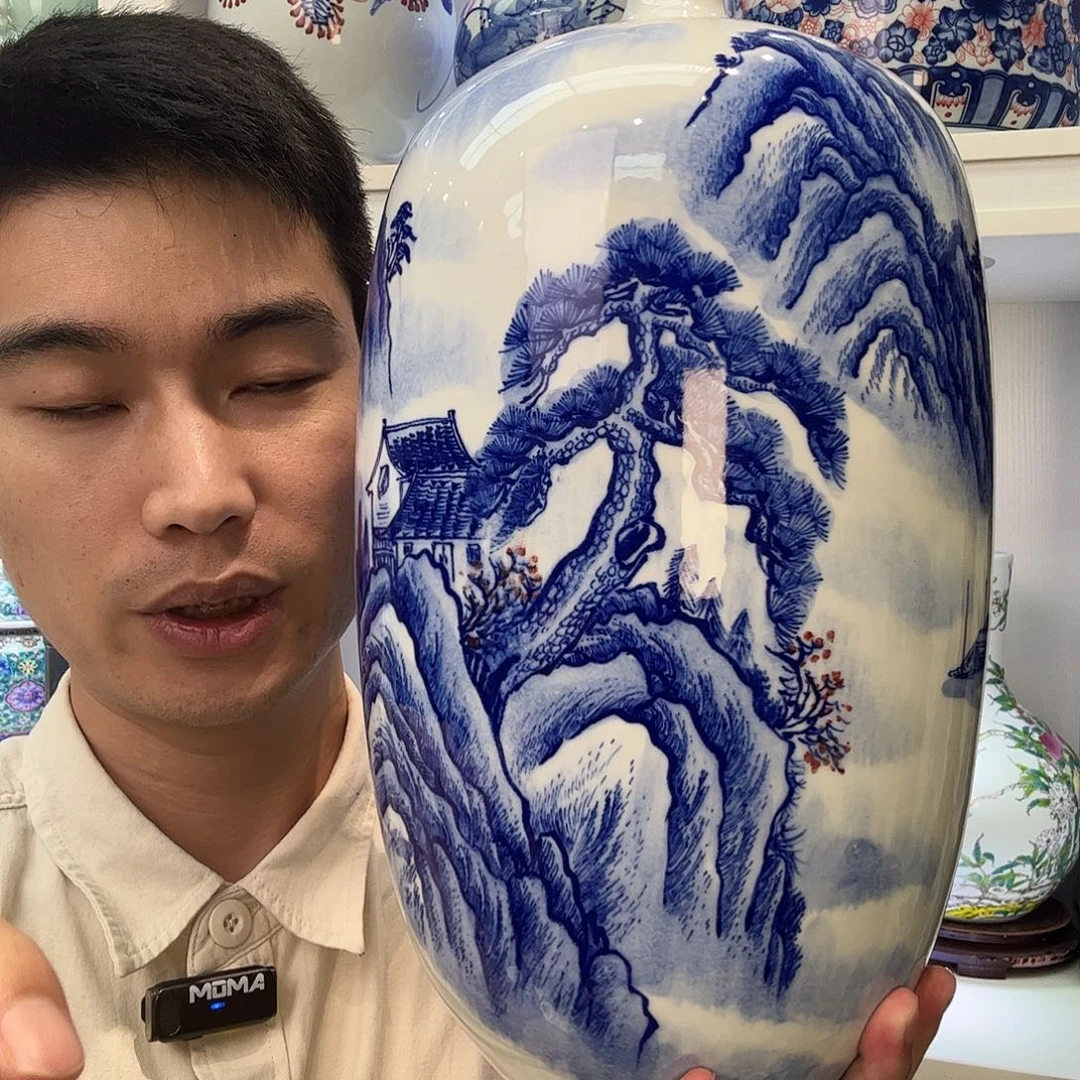 景德镇陶瓷花瓶摆件