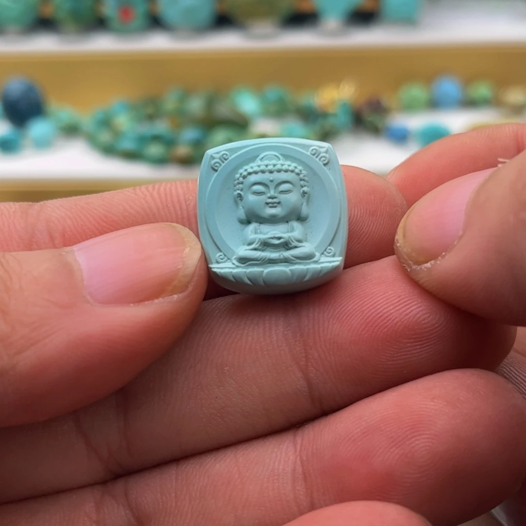 绿松石未镶嵌配饰