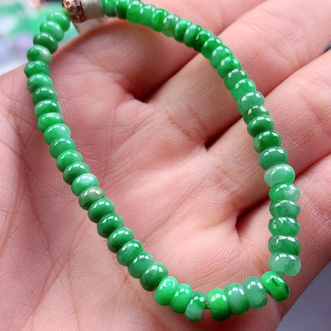 未镶嵌手链翡翠手串
