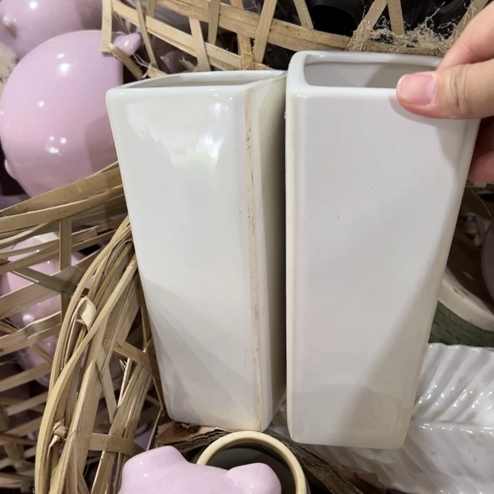陶瓷花瓶摆件微瑕捡漏出