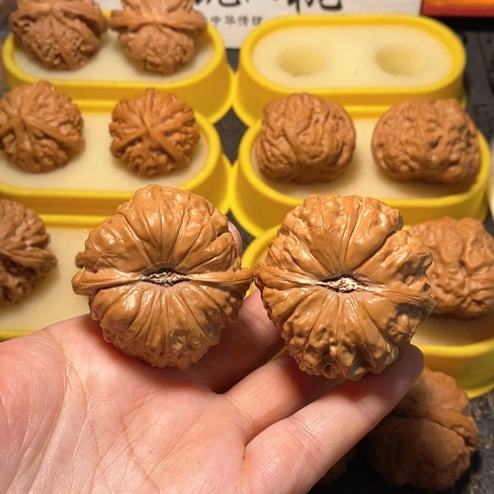 文玩核桃把件南瓜墩 44 45