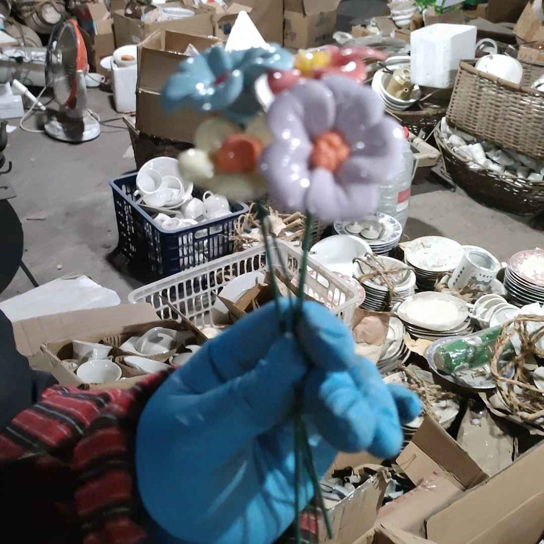 摆件陶瓷盘子碗啥都有