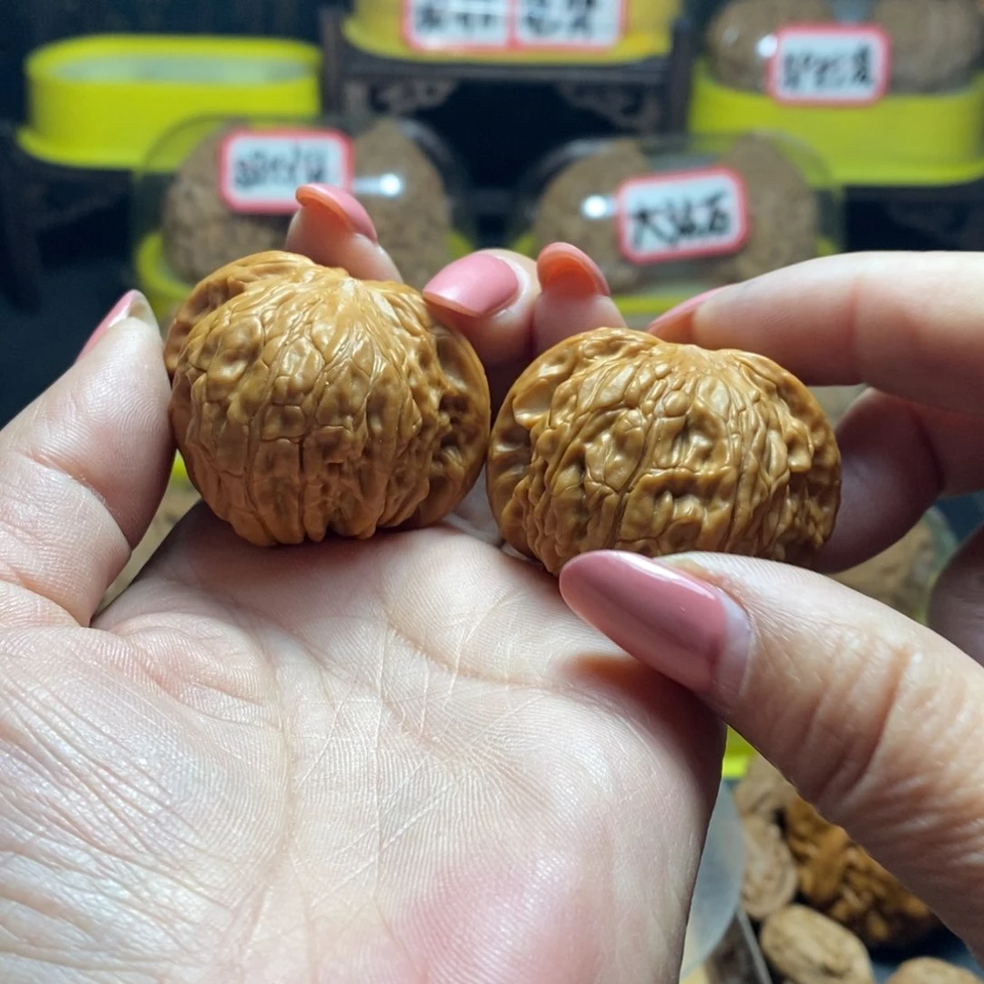 文玩核桃把件25号磨盘42尺全品