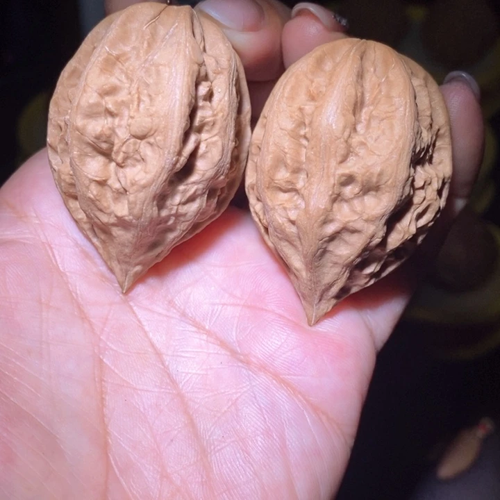 文玩核桃把件东北野生楸子小美44