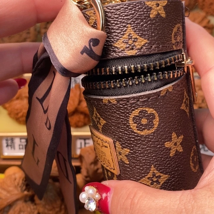 桃核吊坠文玩收纳包