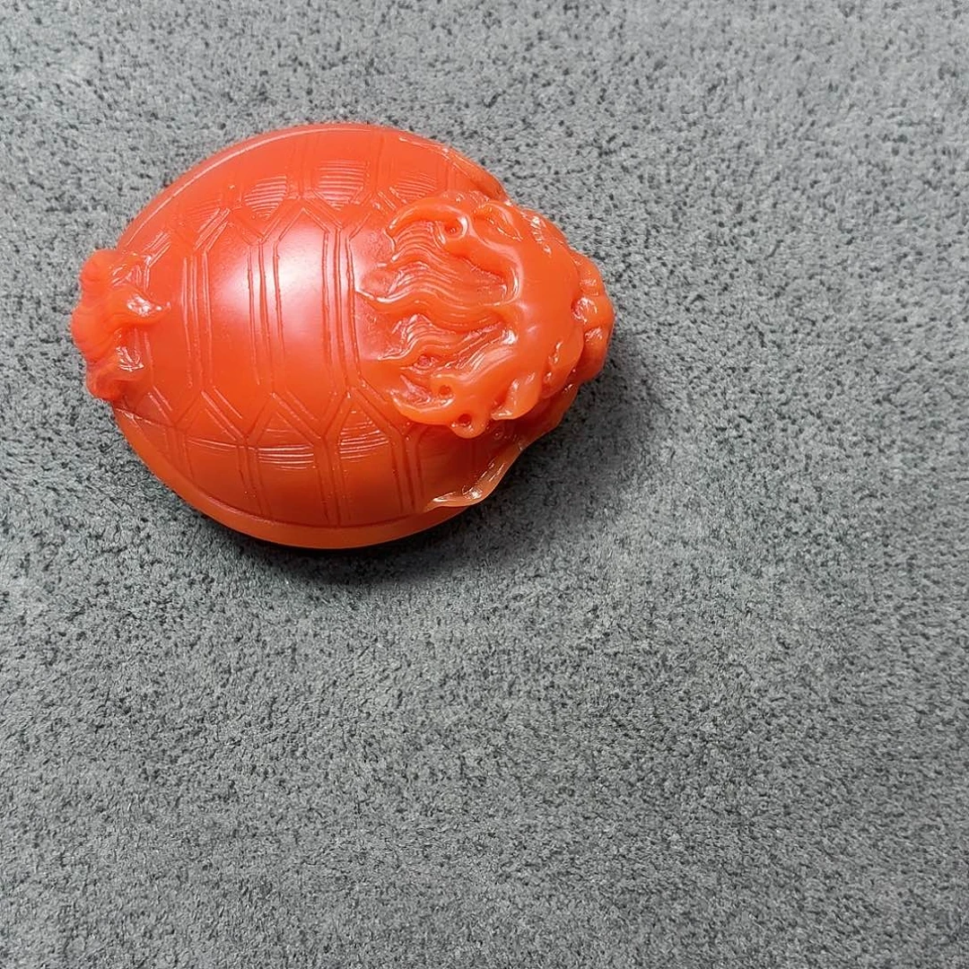南红玛瑙未镶嵌龙龟