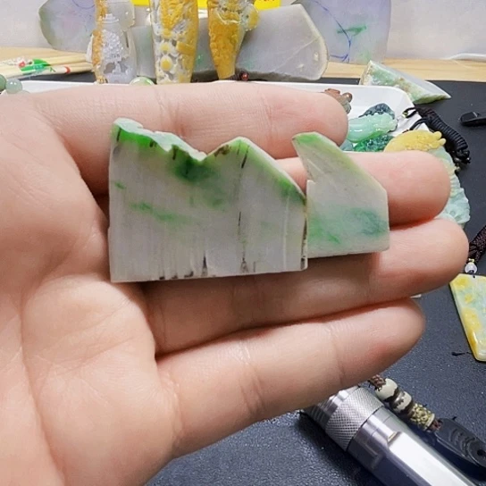 未镶嵌挂件翡翠翡翠