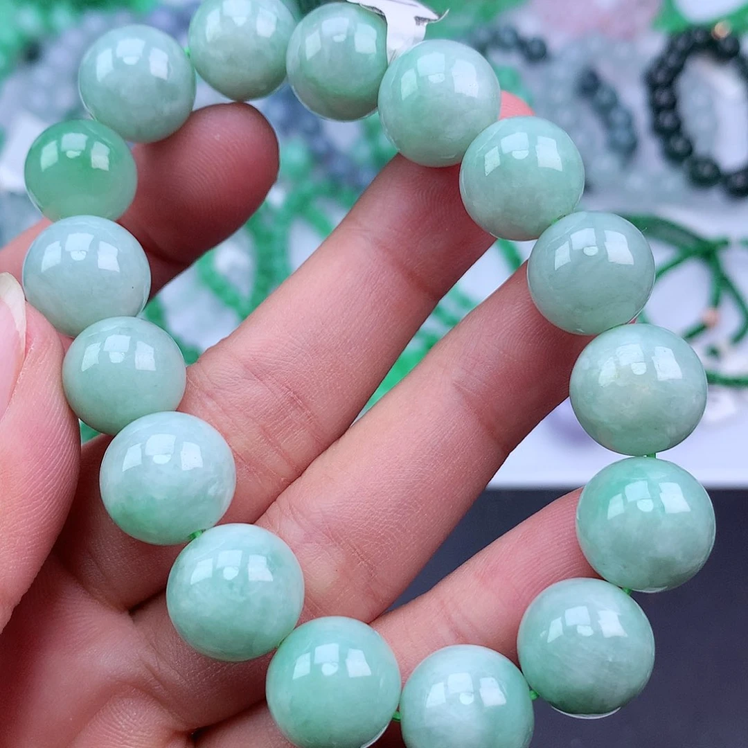 未镶嵌手链翡翠手串