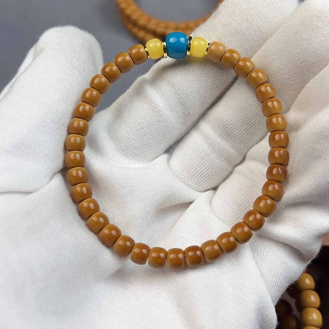 精***宾手串/手链橄榄核橄榄核尖极限弧单圈6.0