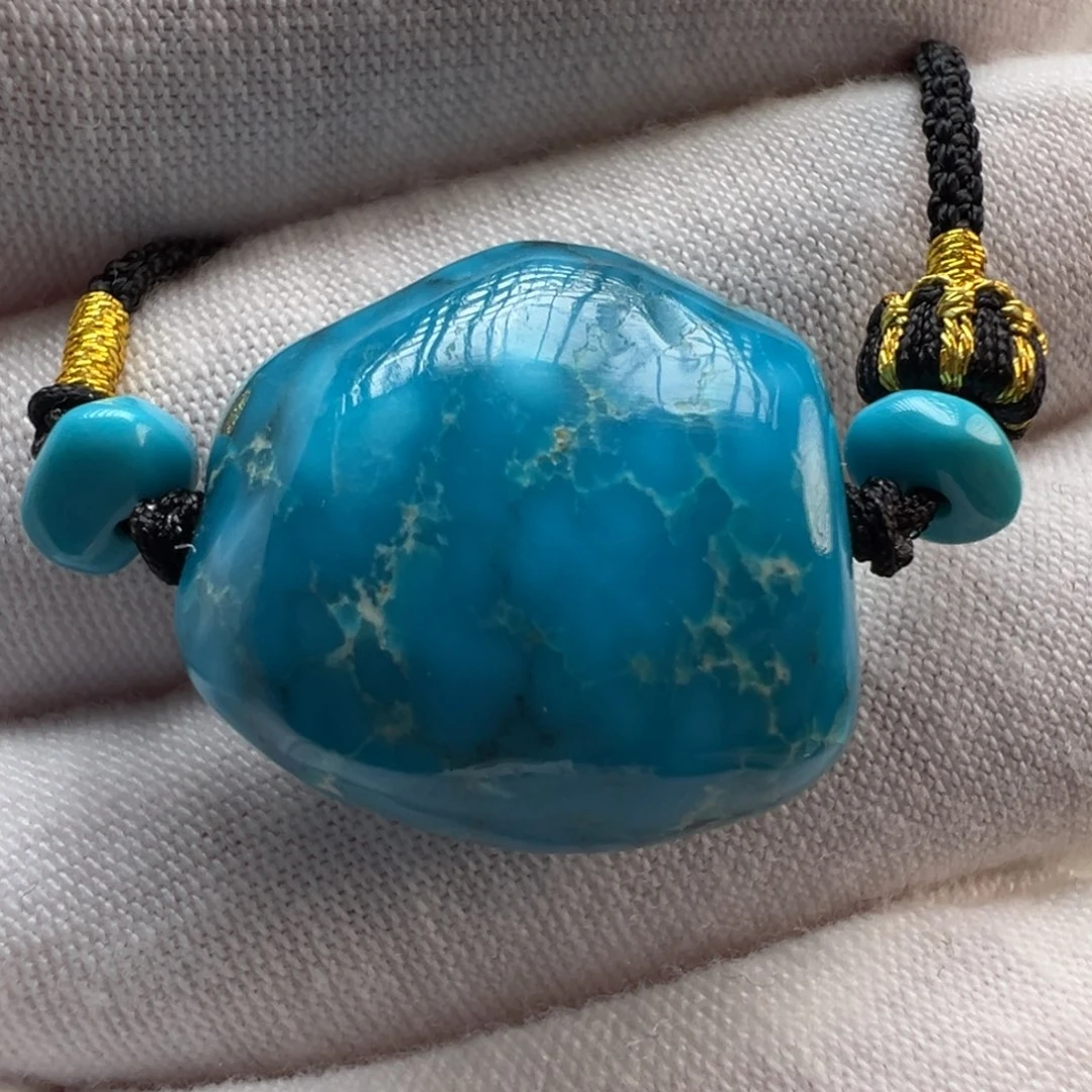 绿松石未镶嵌配饰18.7*22.1