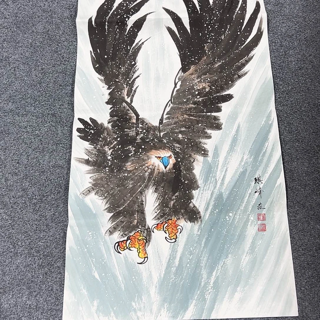 国画精品手绘国画作品